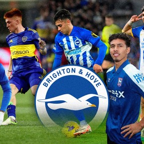 Con la llegada de Barco, el Brighton tendrá 18 jugadores sub 23