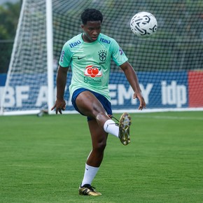 Con Endrick como pilar: Brasil se prepara para el Preolímpico
