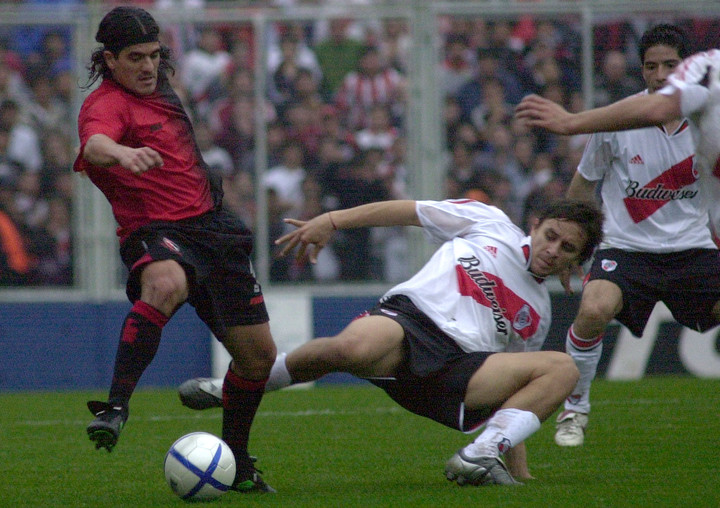 El Burrito vs. River en 2005 (DYN).