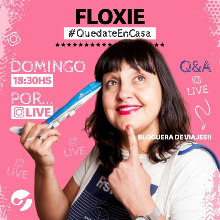 Floxie, una gran bloguera de viajes que ayudó a pasajeros varados en el exterior desde las redes de Clarín.