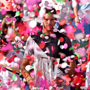 Indian Wells: el recuerdo del título de Del Potro ante Federer