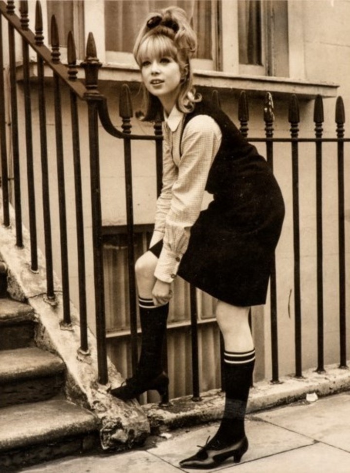 Pattie Boyd también vendió algunas fotos suyas de la época en que fue modelo. Foto: catálogo Christie's.