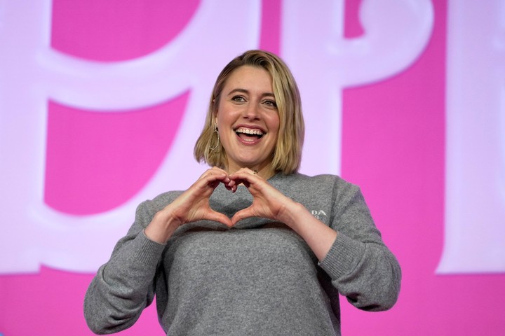 Greta Gerwig tiene el récord de que sus tres primeros filmes fueron nominados como Mejor película en los Premios Oscar. Foto: Lee Jin-man/AP 