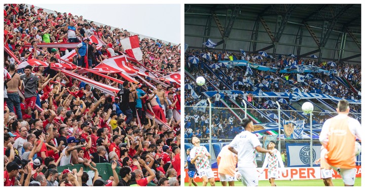 Las dos hinchadas estarán presentes en San Nicolás.