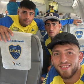 Arranca la travesía de Boca rumbo a Potosí: el plantel vuela a Sucre, la primera base