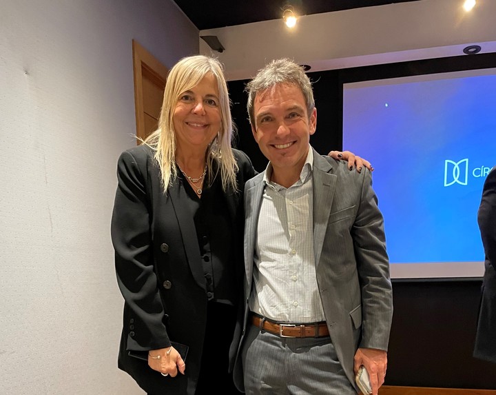 Alejandra Martínez y Matías Szapiro