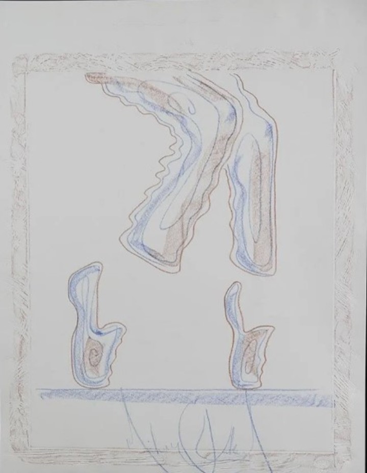 Una ilustración de Michael Jackson bailando.