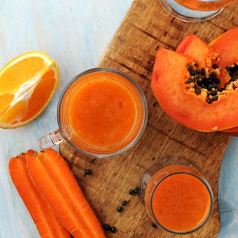Para qué sirve el jugo de naranja y papaya: cuándo tomarlo