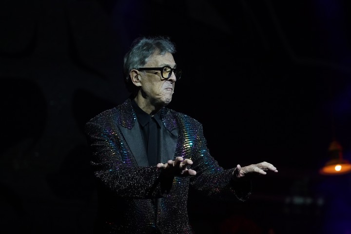 Billy Bond, el mismo que gritó "Rompan todo" en el Luna Park, se presentó mas´de medio siglo después en el Gran Rex. Foto Emmanuel Fernández