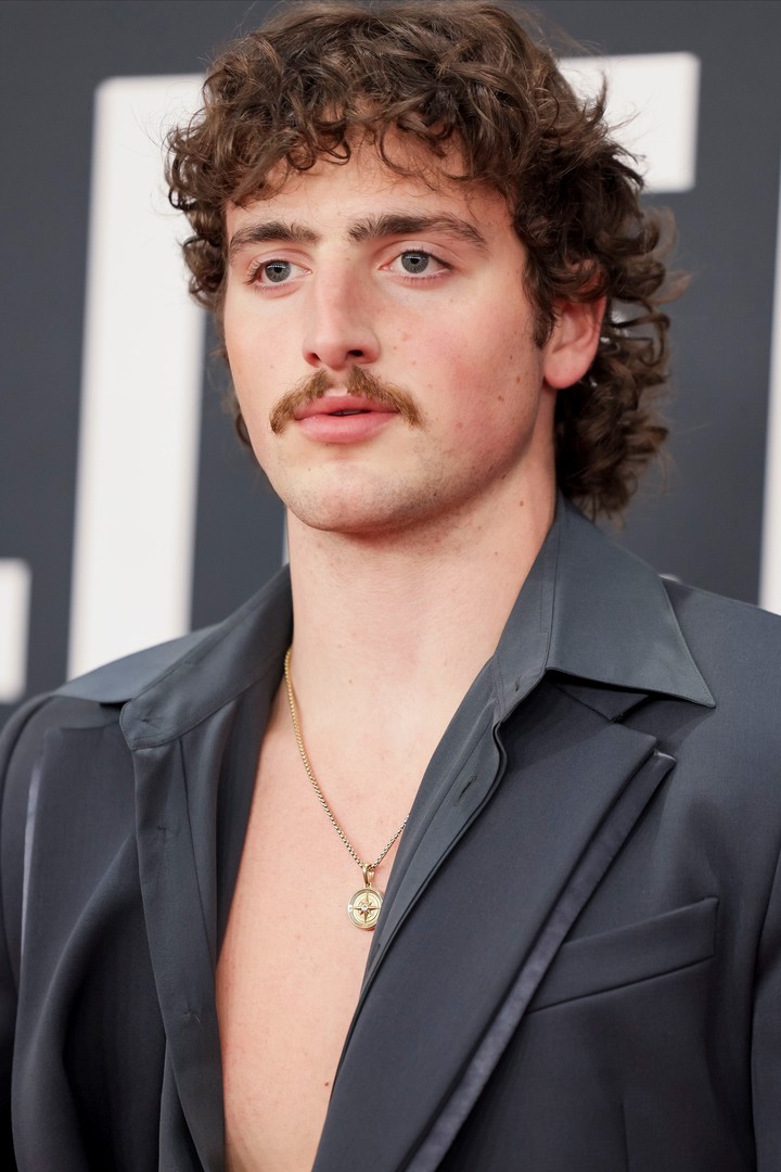 Benson Boone, después de presentarse en los Grammy, llegará a Lollapalooza Argentina 2025. Foto: EFE