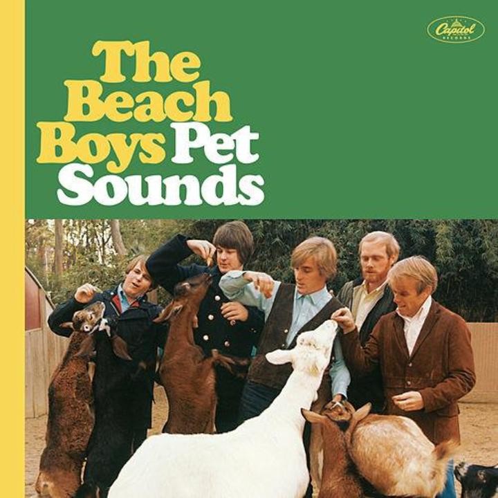 La tapa del famoso disco de los Beach Boys, "Pet sounds".