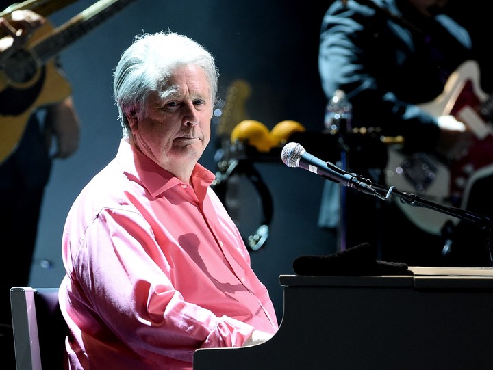 Brian Wilson en vivo durante sus conciertos retrospectivos de los años 2000. Foto: AFP