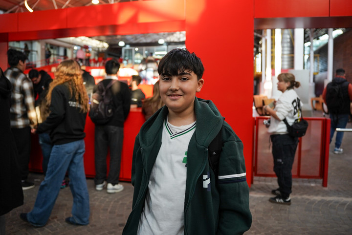 Joaquín García tiene interés en videojuegos, programación y robótica. Foto Santiago García Díaz