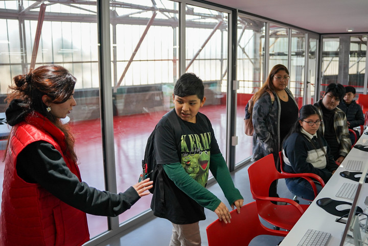 El centro de aprendizaje está destinado a chicos de entre 12 y 18 años. Foto Santiago García Díaz