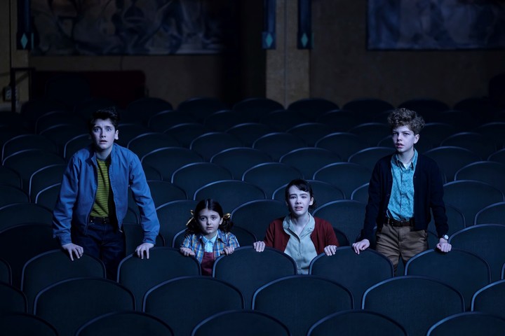 Los integrantes del famoso "Club de los Perdedores" en "It: Welcome to Derry". Foto: Brooke Palmer/HBO