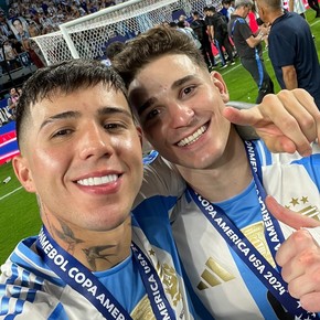 "Parecen novios": la graciosa confesión sobre Julián Álvarez y Enzo Fernández