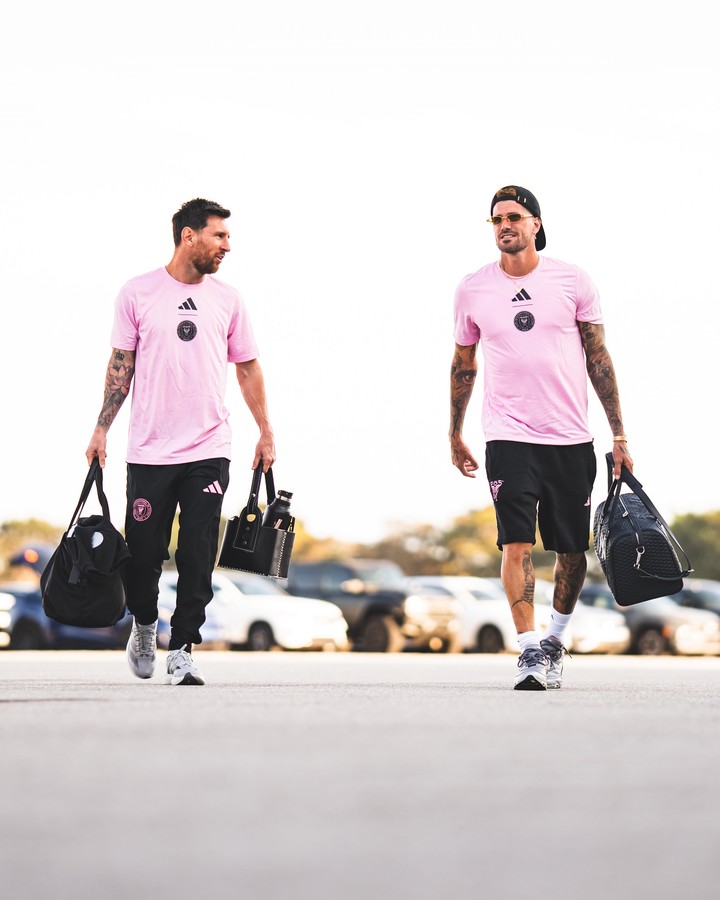 Messi y De Paul rumbo a LA. (Inter Miami)