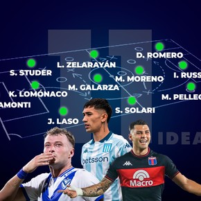 El 11 ideal de Olé de la fecha 4 del Torneo Apertura