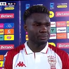 La emoción de Jordy Caicedo tras darle la victoria en el clásico a Huracán: "Estoy viviendo un sueño"
