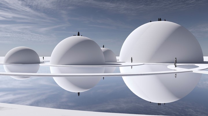 The Sanctuary of Water, de Tomas Saraceno. Foto: gentileza.