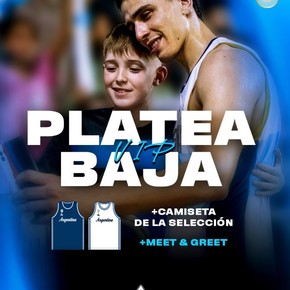 Paquete VIP para ver a la Selección de básquet: la propuesta de la CAB para los partidos ante Uruguay y Panamá 