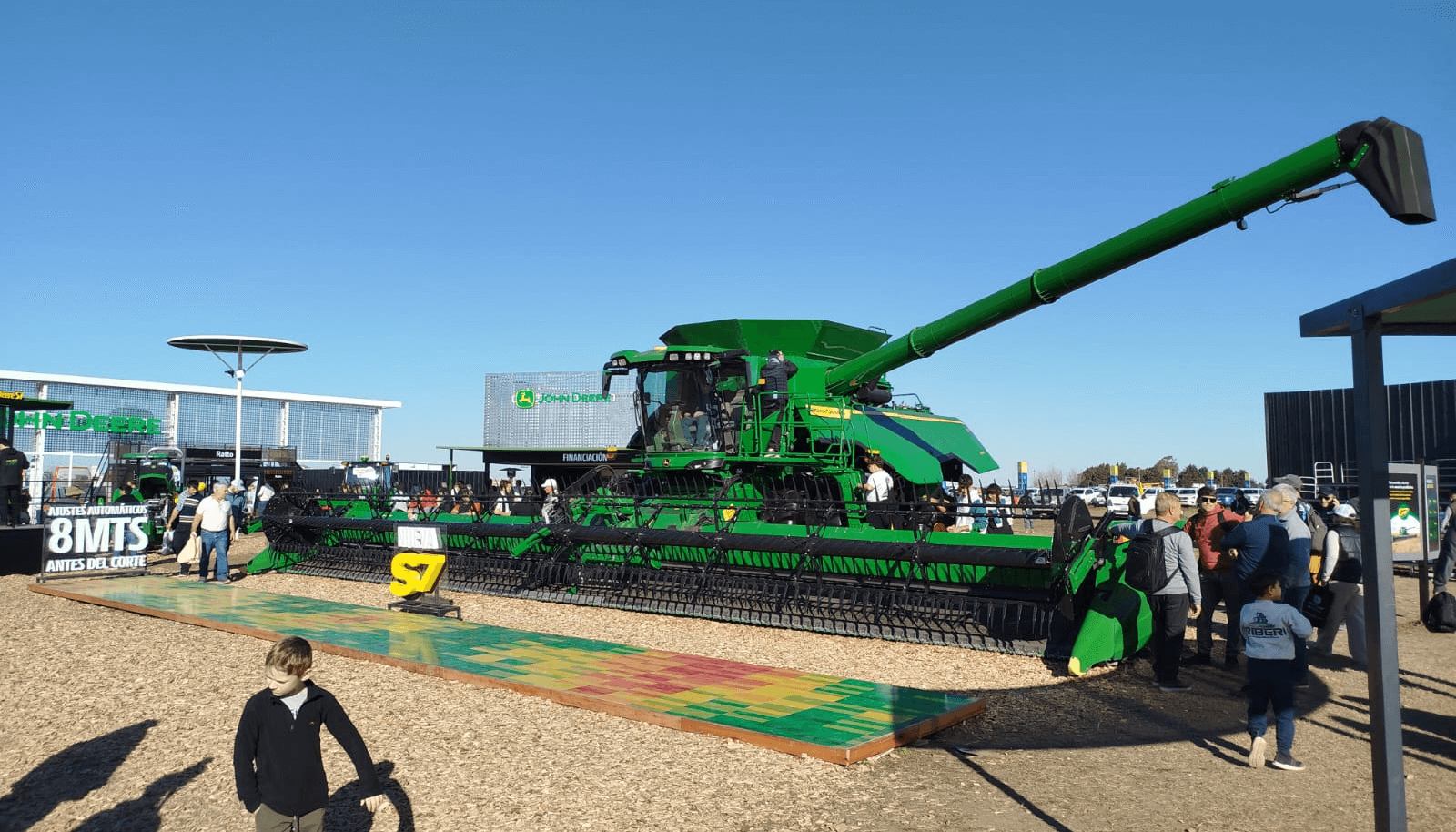 cosechadora s7 john deere agroactiva