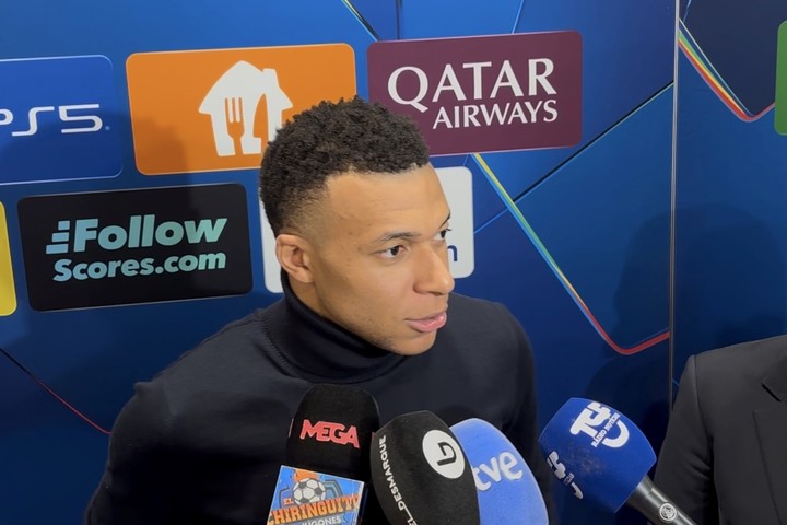 Mbappé después del escándalo. (EFE/ Laia Mataix Gómez)