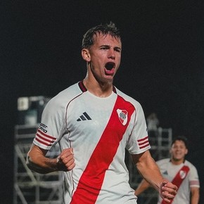 El delantero juvenil Joaquín Freitas, la posible sorpresa en la lista de Gallardo ante Argentinos