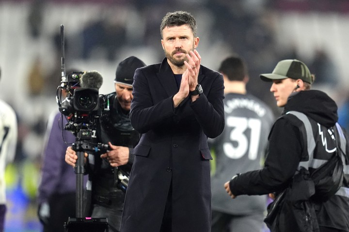 Carrick le cambió la cara al United (Adam Davy/PA via AP).