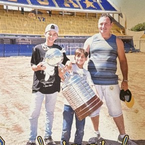 El jugador de Boca que reveló una foto de chiquito haciendo un tour por la Bombonera