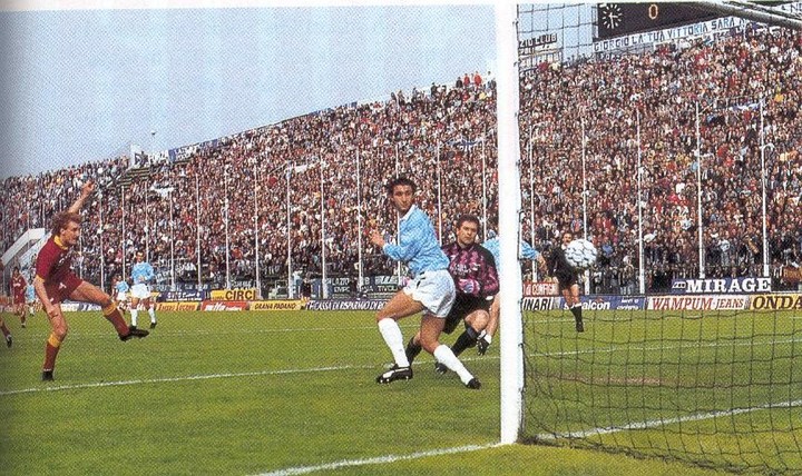 Lazio y Roma supieron jugar por última vez en el estadio Flaminio en 1990.
