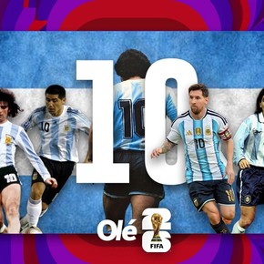 Historias mundiales: la 10 que casi no usan Kempes ni Maradona