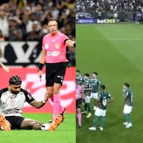 Video: Palmeiras se subió a la moda de romper el punto penal antes de una ejecución rival 