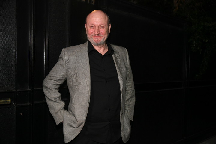 Juan José Campanella llegó desde Nueva York ayer, domingo, y el lunes a la noche no se perdió el festejo.