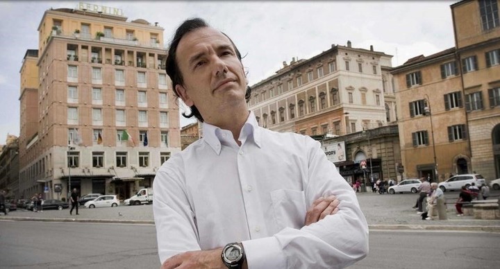 Tommaso Debenedetti, "el campeón de la mentira" italiano. Foto Prima Bérgamo.