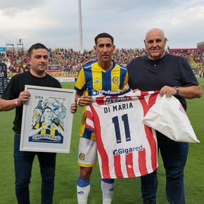 Así fue el debut de Di María en la Copa Argentina