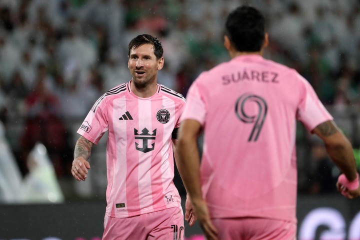 Inter Miami cierra la gira de amistosos ante Barcelona de Guayaquil (EFE/ Carlos Ortega).