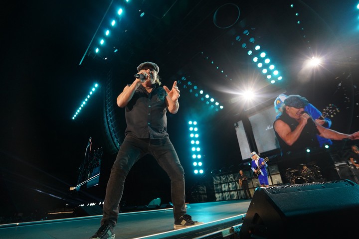 AC/DC trajo todos sus clásicos al estadio de River este lunes 23 de marzo. Foto: Ariel Grinberg