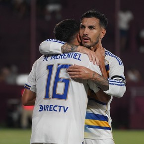 Video: el pase brillante de Paredes en el segundo gol de Merentiel que provocó la reverencia de sus compañeros