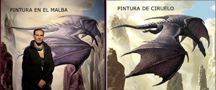 El artista Gustavo Cabral, más conocido como Ciruelo, denunció en redes sociales que una obra expuesta en este momento en el Malba reproduce una de sus ilustraciones sin mencionar que se trata de una creación suya. Foto: redes sociales.