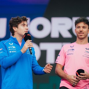 Franco Colapinto y su emotivo mensaje a Alpine en Enstone: “Crearon un auto realmente rápido”