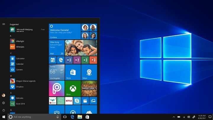 El fondo tuvo variantes, pero es uno de los más reconocidos del mundo, aunque no tanto como "Bliss". Foto: Microsoft