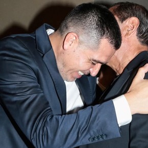 El mensaje de Riquelme para Cavani y Paredes tras el sorteo de la Libertadores