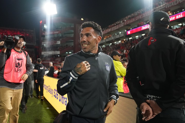 Tevez valoró el trabajo de los chicos (Foto: Juano Tesone).