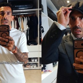 ¿It's very difficult? Tevez se animó a promocionar una película en inglés