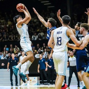 Sin Campazzo, Argentina perdió ante Uruguay en las Eliminatorias al Mundial de básquet Qatar 2027
