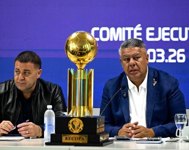 Toviggino y Tapia en el Comité de la Liga Profesional.