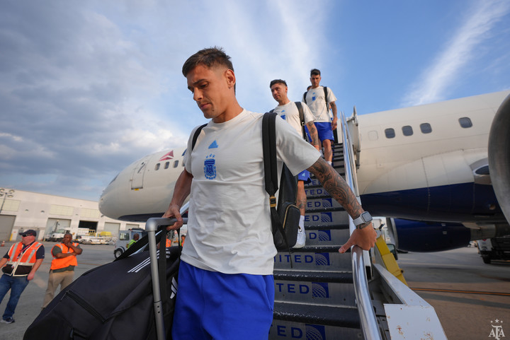 Martínez Quarta, en la Copa América.