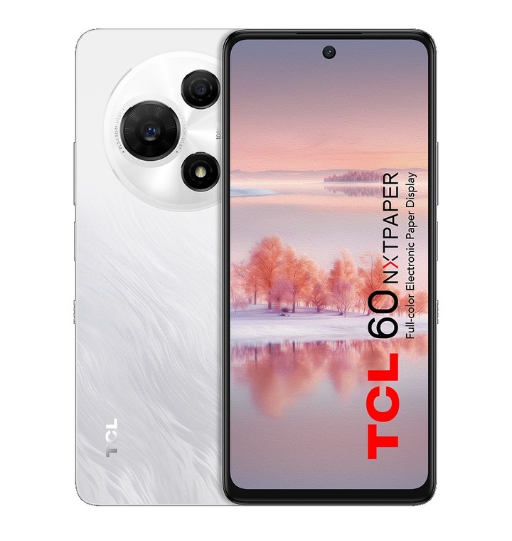 TCL 60 NXTPAPER. Es un móvil cuya pantalla, imita las tinta electrónica de los eBook. $ 549.999.