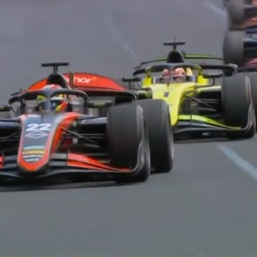 Nicolás Varrone lideró la carrera, pero sufrió una sanción y el desgaste de las gomas y quedó 17° en su debut en la Fórmula 2